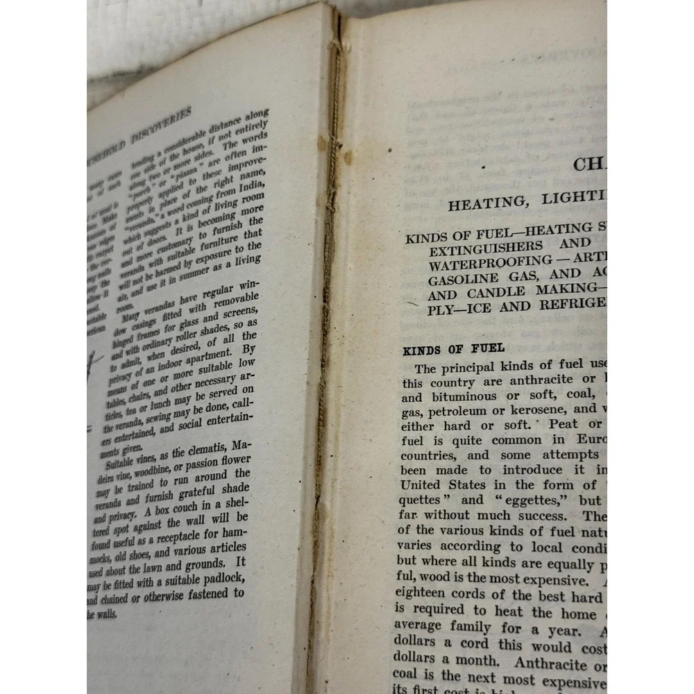 Household Discoveries and Mrs Curtis's‎ cook book- Antique cookbook 1903
